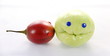 La chayotte et le tamarillo La chayotte et le tamarillo