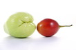 La chayotte et le tamarillo La chayotte et le tamarillo