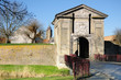 Vue de la porte de Cassel à Bergues