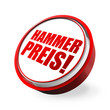 Illustration: Hammer Preis! Button, Icon Hammer Preis! Button, Icon