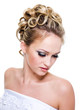 ringlet wedding hairstyle