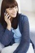 Cute teen girl speaking on the mobile phone