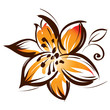 Vector flower