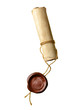 Scroll with wax seal