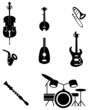 Musical Instrument Icon Set