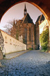 In Altenburg vom Torhaus Ansicht der Schlosskirche In Altenburg vom Torhaus Ansicht der Schlosskirche