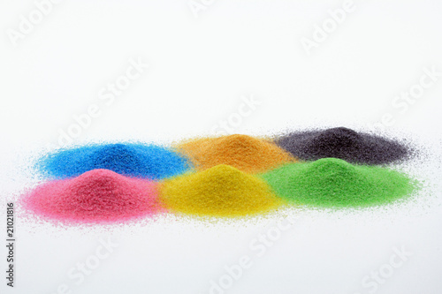 Photo: farbpigmente haufen farbpigmente haufen