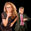 Businessman and its secretary