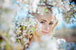 Spring bride portrait