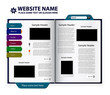 website template