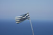 griechische fahne im wind griechische fahne im wind