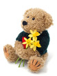 Teddy Bear with flowers