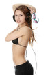 Young modern dancer girl Young modern dancer girl
