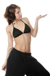 Young modern dancer girl Young modern dancer girl