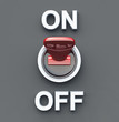Turn the Power ON - Red Switch