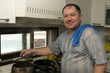 Man on the kitchen