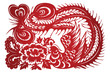 Vector of Traditional Chinese Paper-cut for Happiness Vector of Traditional Chinese Paper-cut for Happiness
