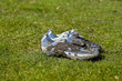 Pair of muddy football boots