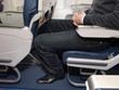 Lack of legroom on plane