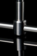 abtract inox part with reflex