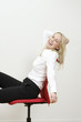Foto: Bürostuhl Frau 6 Bürostuhl Frau 6
