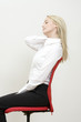 Foto: Bürostuhl Frau 3 Bürostuhl Frau 3