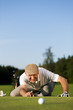 Foto: Senior Golfer im Sommer Senior Golfer im Sommer