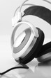 Headphones close-up