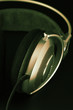 Headphones close-up
