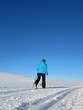 Wintertraum - Frau beim Langlaufen Wintertraum - Frau beim Langlaufen