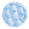 Polyhedron vector illustration 3D Polyhedron vector illustration 3D