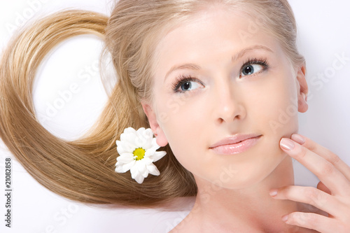Photo: Close-up fresh face Close-up fresh face