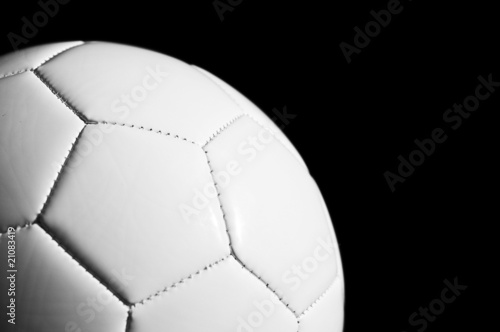 Photo: white football white football