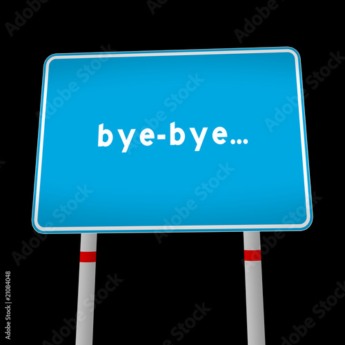 Bye Sign