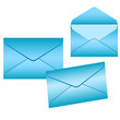 Envelops icon isolated. Vector illustration. Envelops icon isolated. Vector illustration.