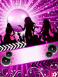Glitter party flyer