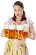 Foto: Oktoberfest waitress Oktoberfest waitress