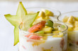 Tropischer Obstsalat Tropischer Obstsalat