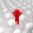 3d small people - segregate 3d small people - segregate