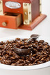 coffee beans.