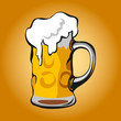 Glass of beer