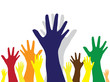 hands symbol of diversity