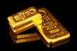 Photo: Goldbarren übereinander Goldbarren übereinander