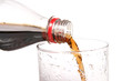 Photo: pour drink into a glass pour drink into a glass