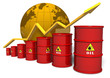 Oil trading concept