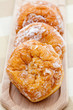 Freshly baked donuts