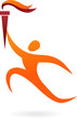 Sport vector figure - Olympics ceremony