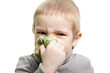 Blowing nose Blowing nose