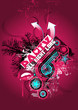 Partyflyer Vorlage Urban art