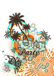 Partyflyer Vorlage Summer Beach Party